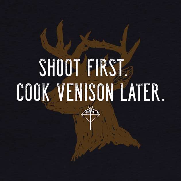 Shoot first. Cook venison later. - Crossbow Hunting by Corncheese